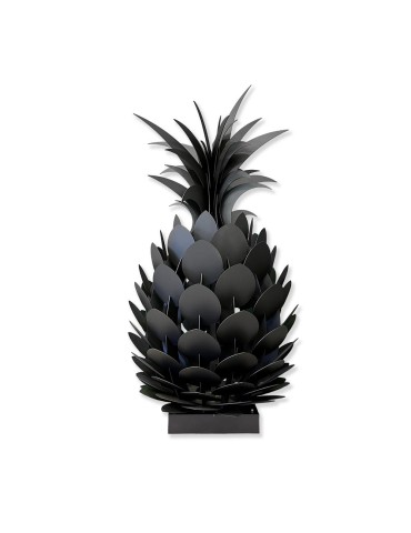 Sculpture métal avec LED - Ananas