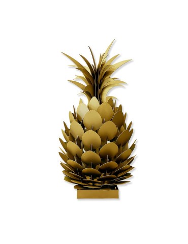 Sculpture métal avec LED - Ananas 2