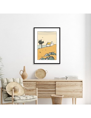 Maisonnette – Poster affiche – image encadrée 2