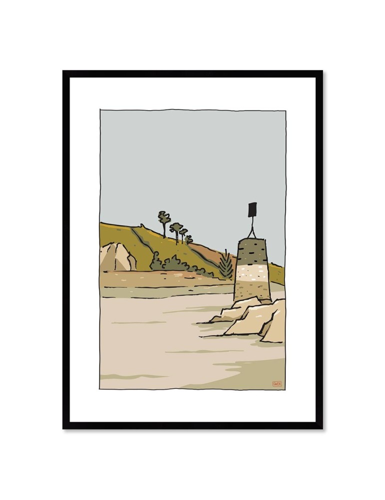 Tourelle – Poster affiche – image encadrée