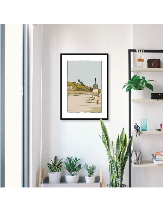 Tourelle – Poster affiche – image encadrée