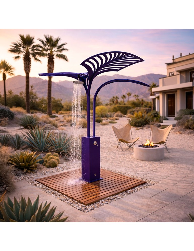 Sculpture métal avec LED - Lombrela Mitigeur