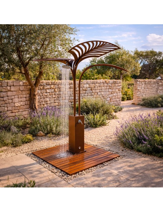 Sculpture métal avec LED - Lombrela Mitigeur