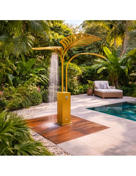 Sculpture métal avec LED - Lombrela Mitigeur