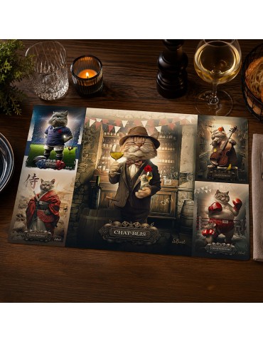 Set de table - 21.196 Chat-Blis 2