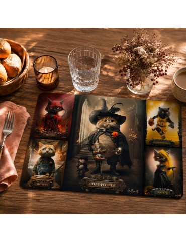 Set de table - 21.200 Chat-Potelé 2