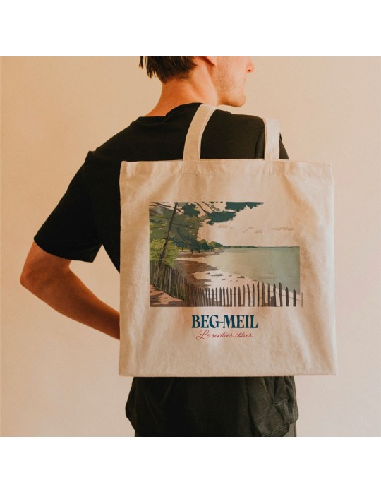 Beg Meil Le sentier côtier - Tote Bag