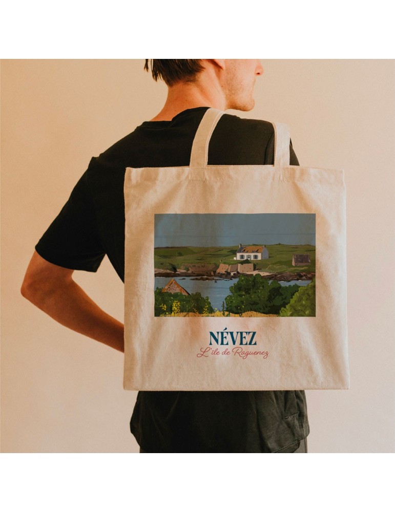 Névez L'ile de Raguenez - Tote Bag