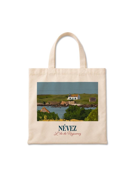 Névez L'ile de Raguenez - Tote Bag