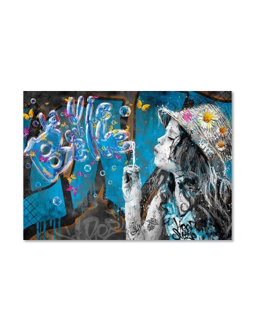 Puzzle - Romaric - La petite fille et les bulles 2