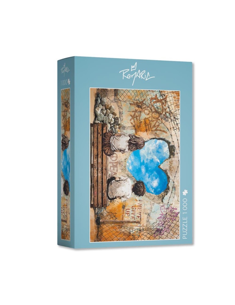 Puzzle - Romaric - Le garcon, la fille et le trou dans le mur