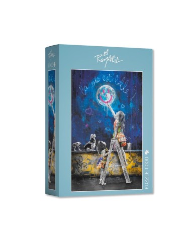 Puzzle - Romaric - Les petites filles et la lune