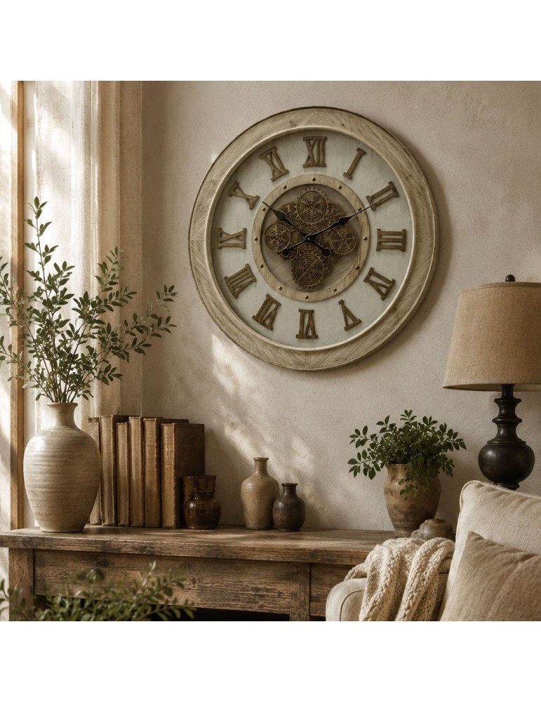 Horloge à engrenages - 08.102 -Ø 80 cm