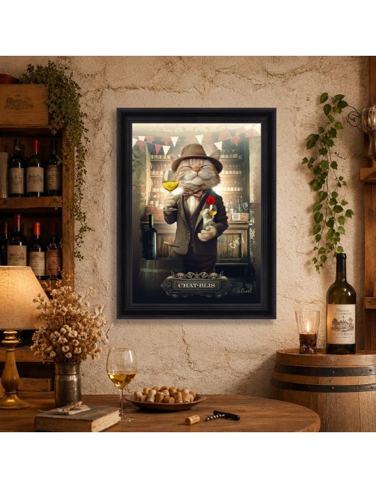 Chat-blis vin blanc – Sylvain Binet
