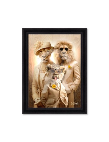 Portraits Lions – Sylvain Binet