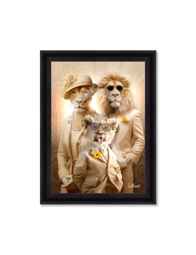 Portraits Lions – Sylvain Binet
