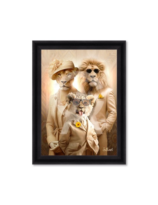 Portraits Lions – Sylvain Binet