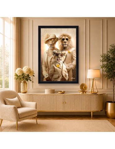 Portraits Lions – Sylvain Binet 2