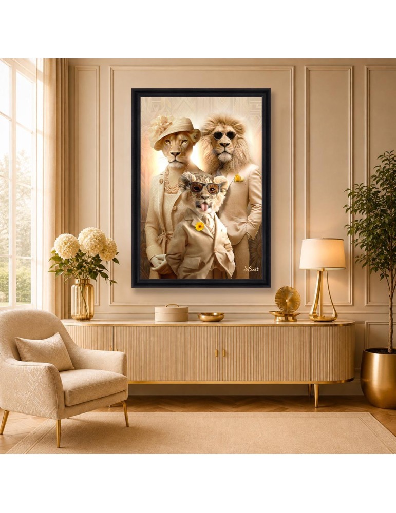 Portraits Lions – Sylvain Binet