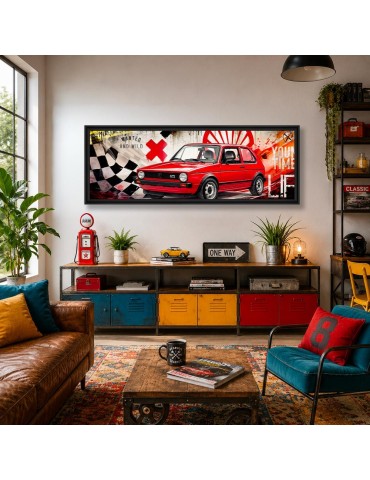 Art Red Youngtimer - Rubix 2