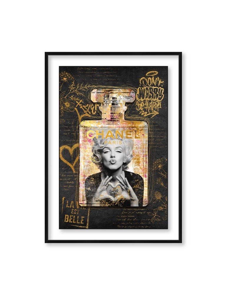Edition Limitée – Romaric – Bouteille Chanel Marilyn Monroe