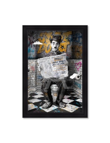 Charlie Chaplin aux WC - Romaric