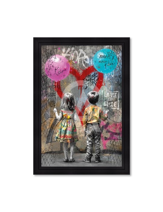Les deux amoureaux et les ballons - Romaric