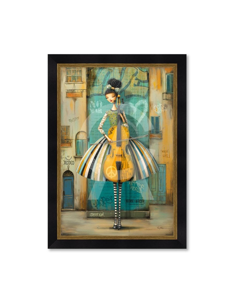 La violoncelliste - Romaric