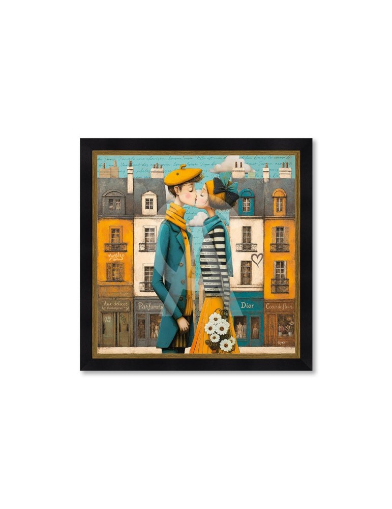 Le bisou en ville - Romaric
