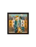Le bisou en ville - Romaric