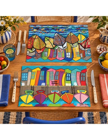Set de table Douceur turquoise - 21.356 2