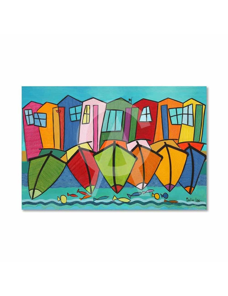 Tapis Bassin Turquoise – Martine Gonnin