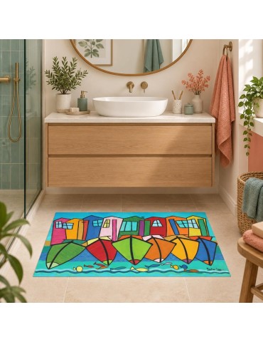 Tapis Bassin Turquoise – Martine Gonnin 2