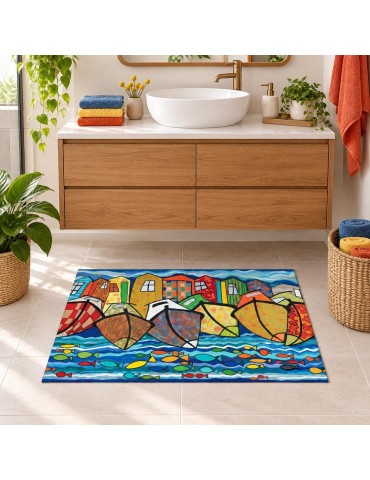 Tapis Pinasse Seventies 70' – Martine Gonnin 2