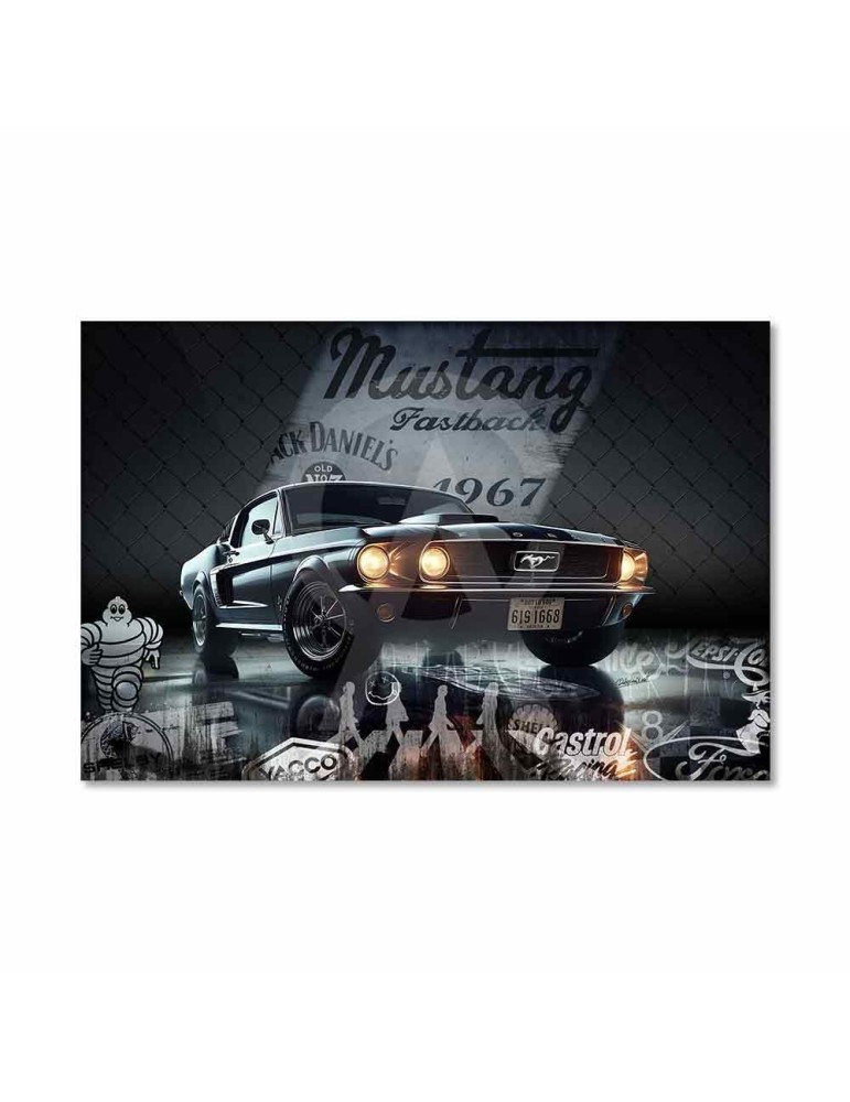 Tapis Mustang Jack Daniel 1967 – Rubix