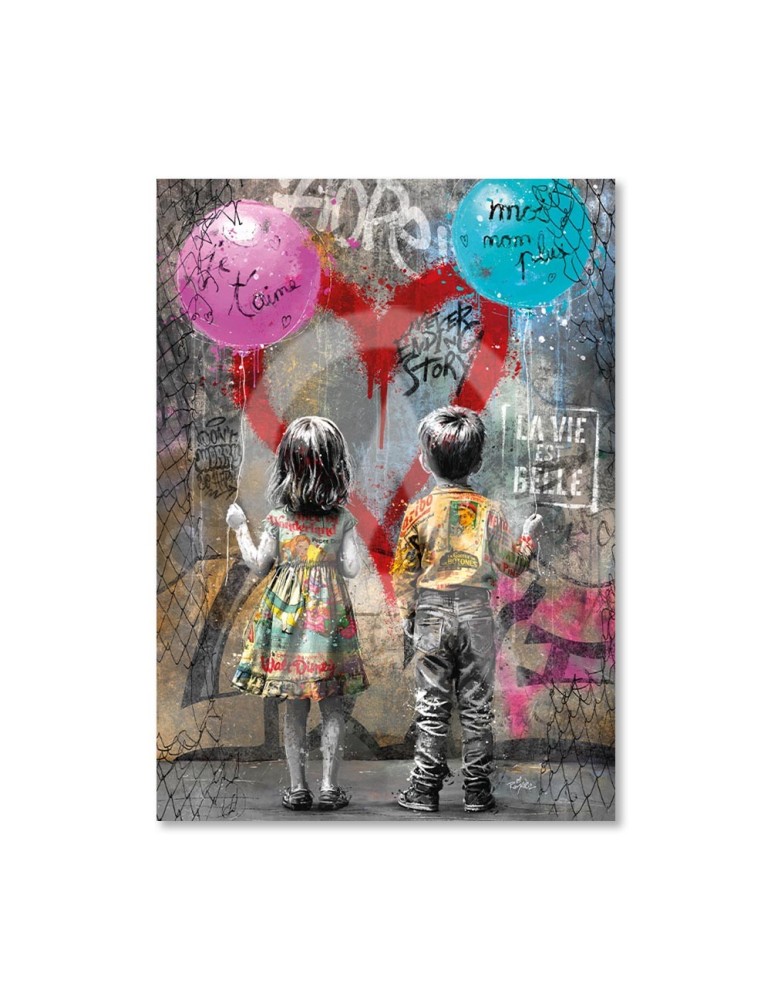 Les deux amoureaux et les ballons