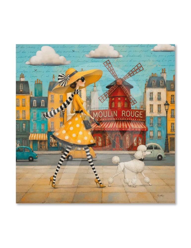La parisienne au moulin rouge