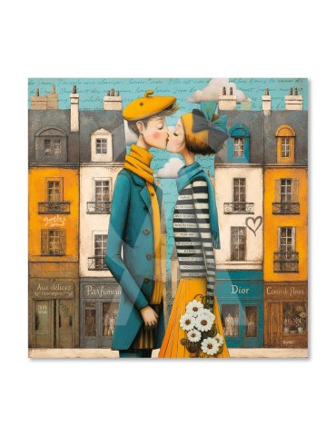 Le bisou en ville
