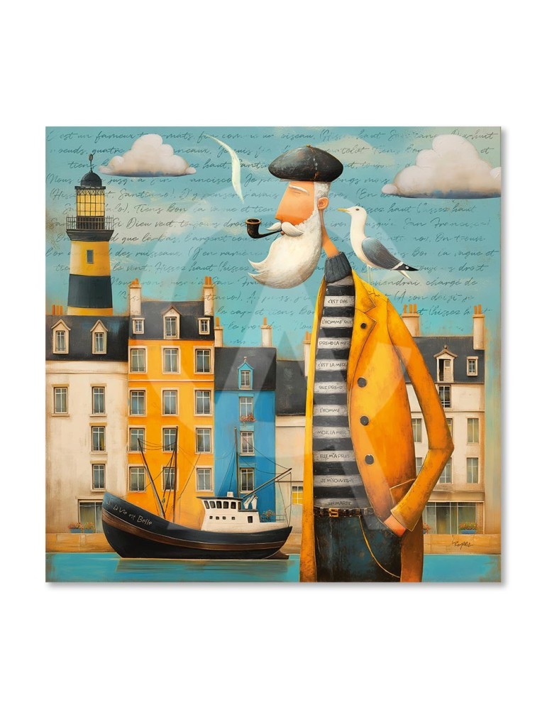 Le marin au port