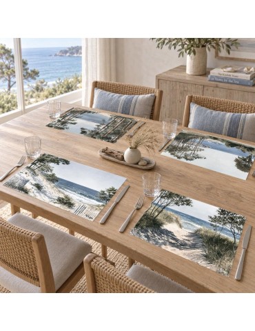 Lot de 6 sets de table JOC-PP26001-10 - 21.301 2