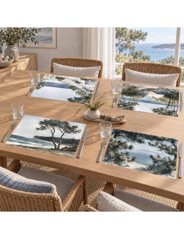 Lot de 6 sets de table JOC-PP26001-12 - 21.302 2