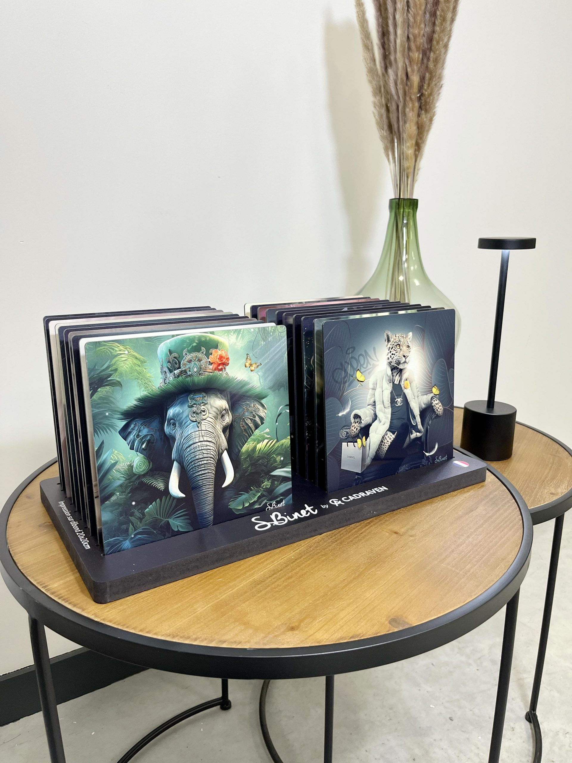 Présentoirs complets