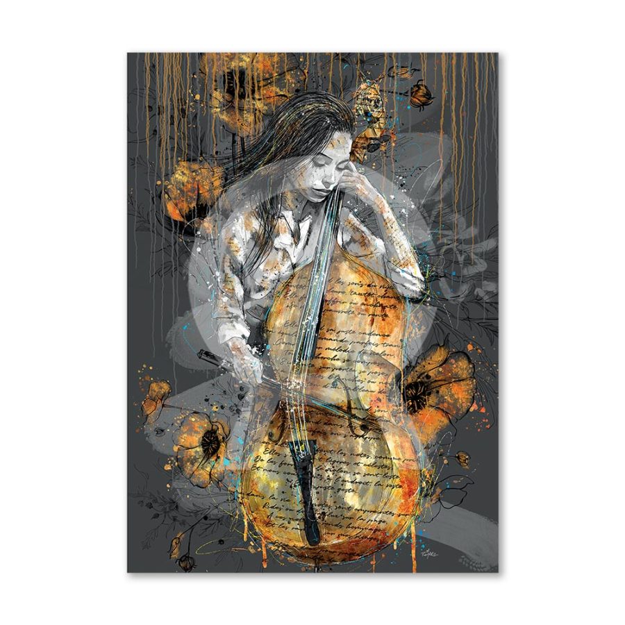 La violoncelliste or