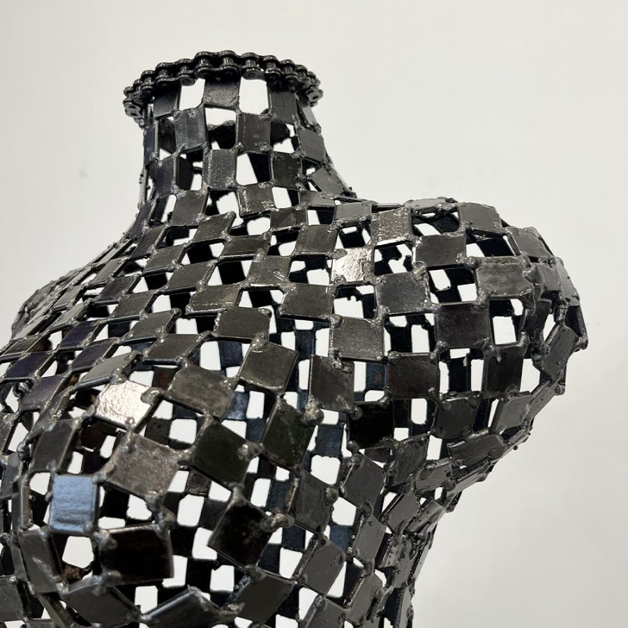 Sculpture métal – Buste - 06.519 – Image 2