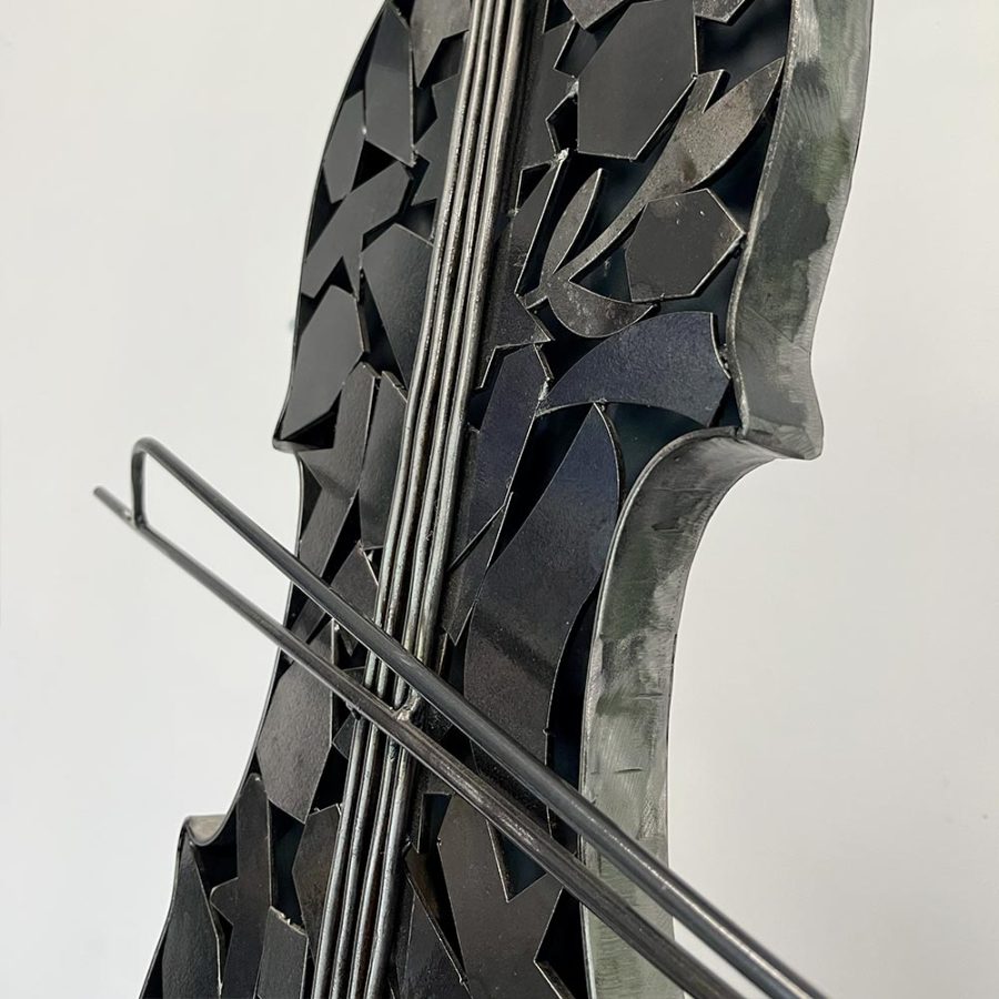 Sculpture métal – Violon - 06.521 – Image 2