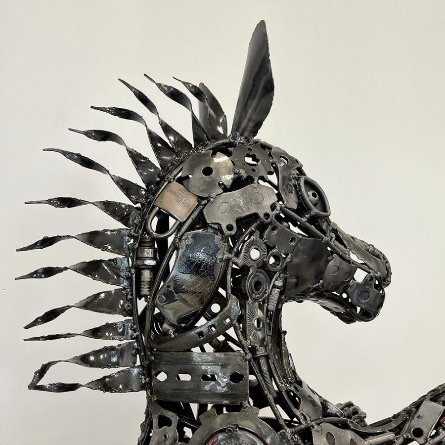 Sculpture métal – Cheval - 06.524 – Image 2