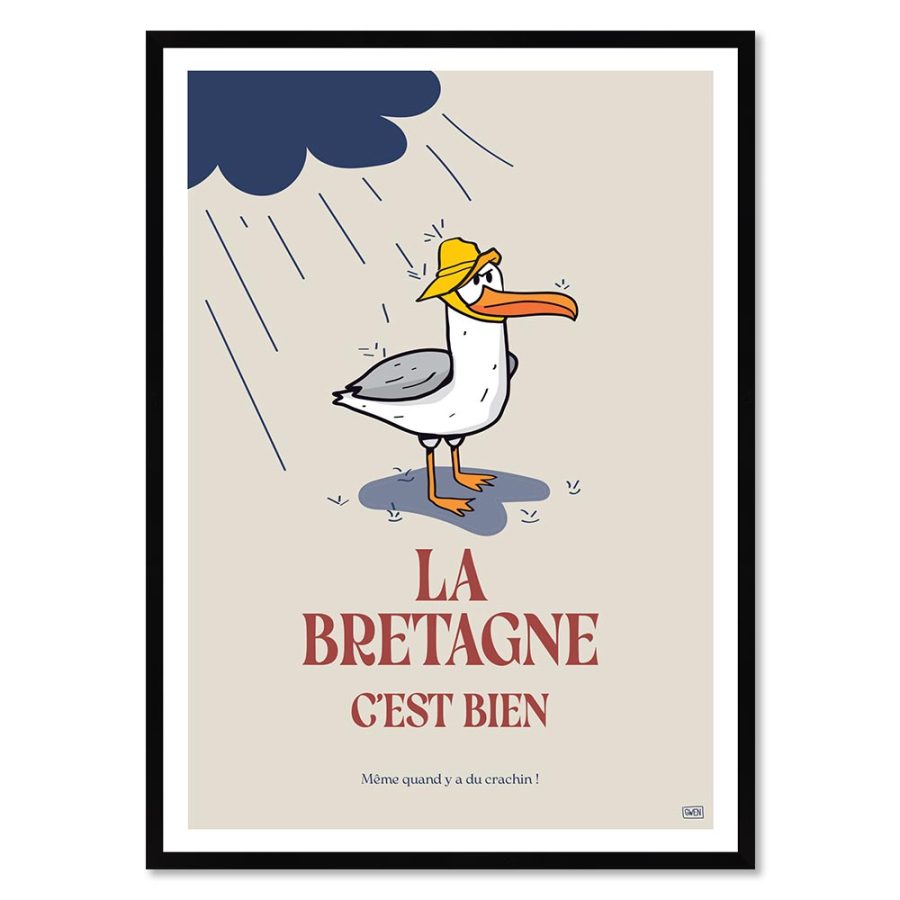 Bretagne Bien – Poster affiche – image encadrée