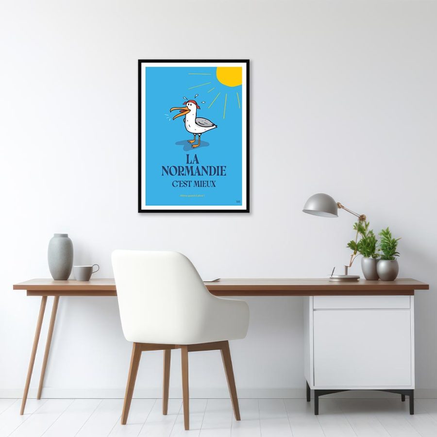 Normandie Mieux – Poster affiche – image encadrée – Image 2
