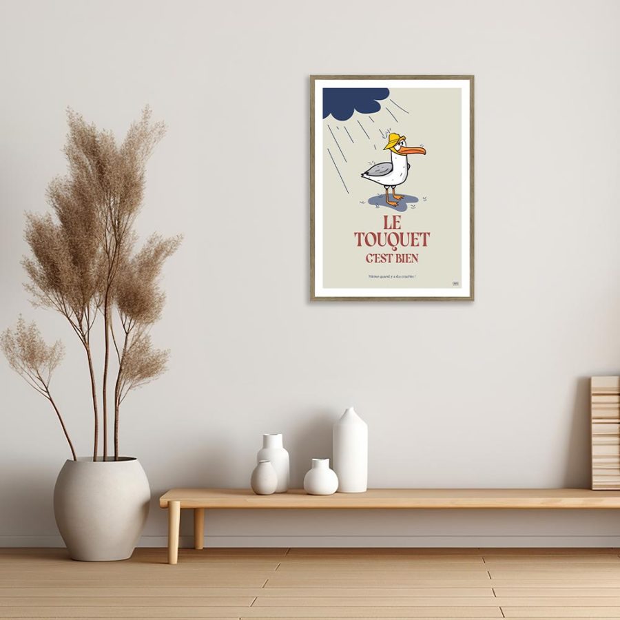 Touquet Bien – Poster affiche – image encadrée – Image 2
