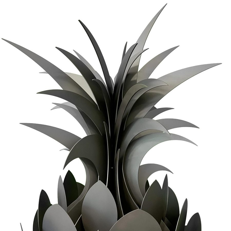 Sculpture métal avec LED - Ananas – Image 3